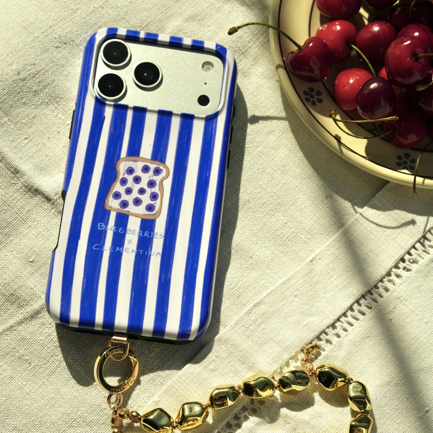 Blueberries Magnetic Tough Phone Case