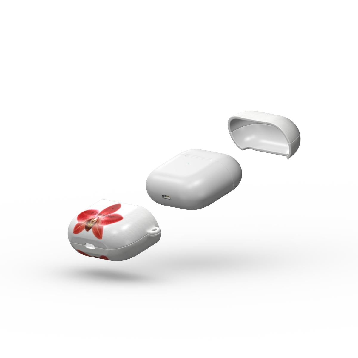 Red Orchid Apple AirPods 3 Case