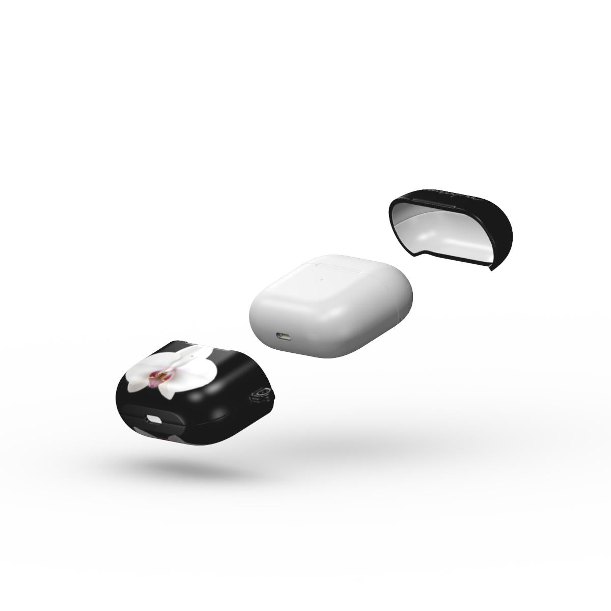White Orchid AirPods 1 / 2 Case