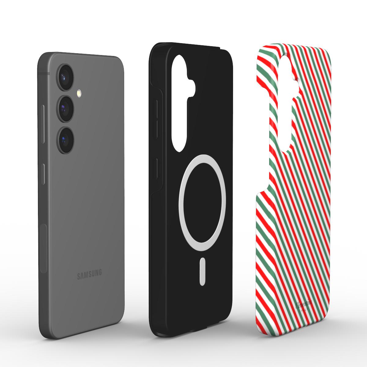 Candy Stripes Magnetic Tough Phone Case