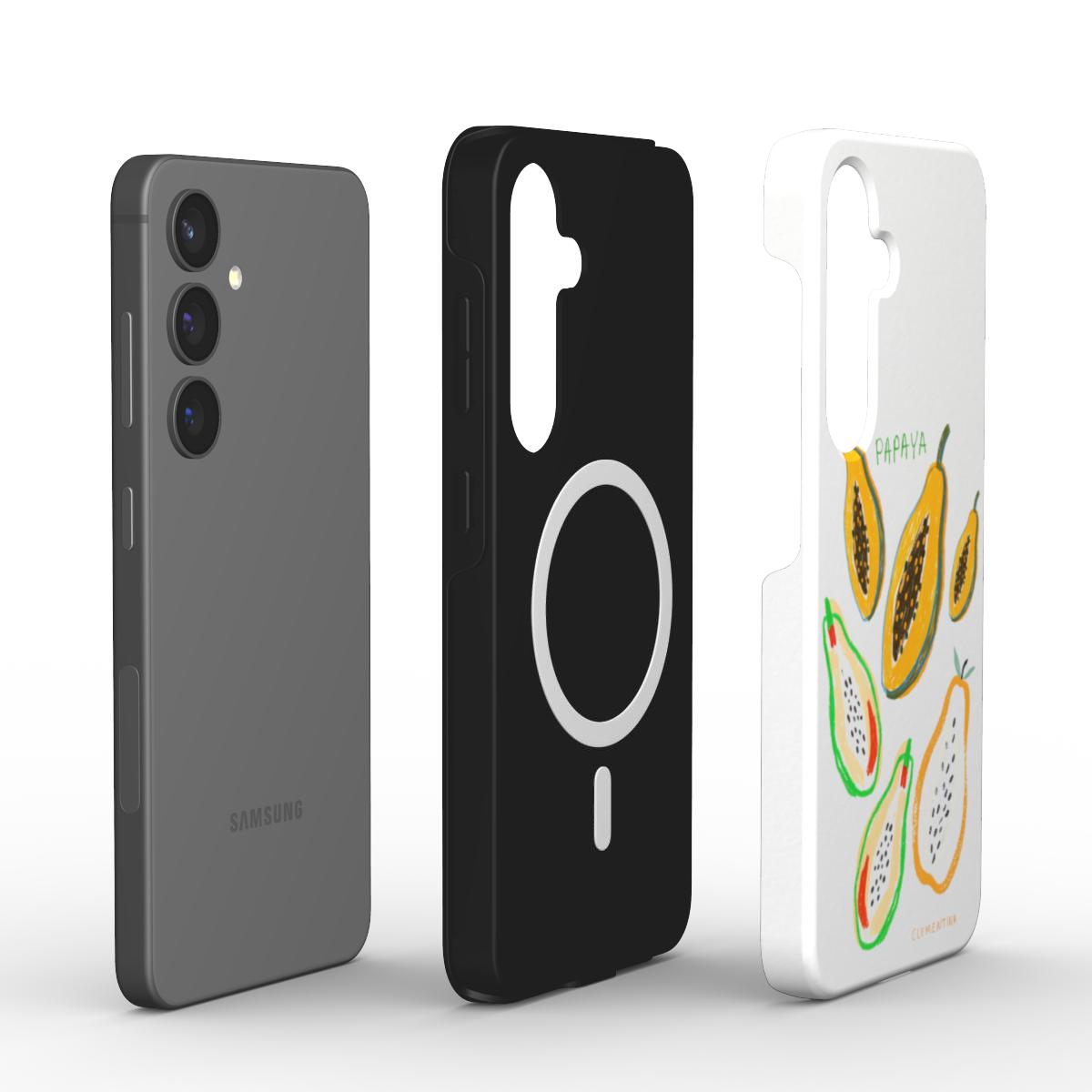 Papaya Magnetic Tough Phone Case