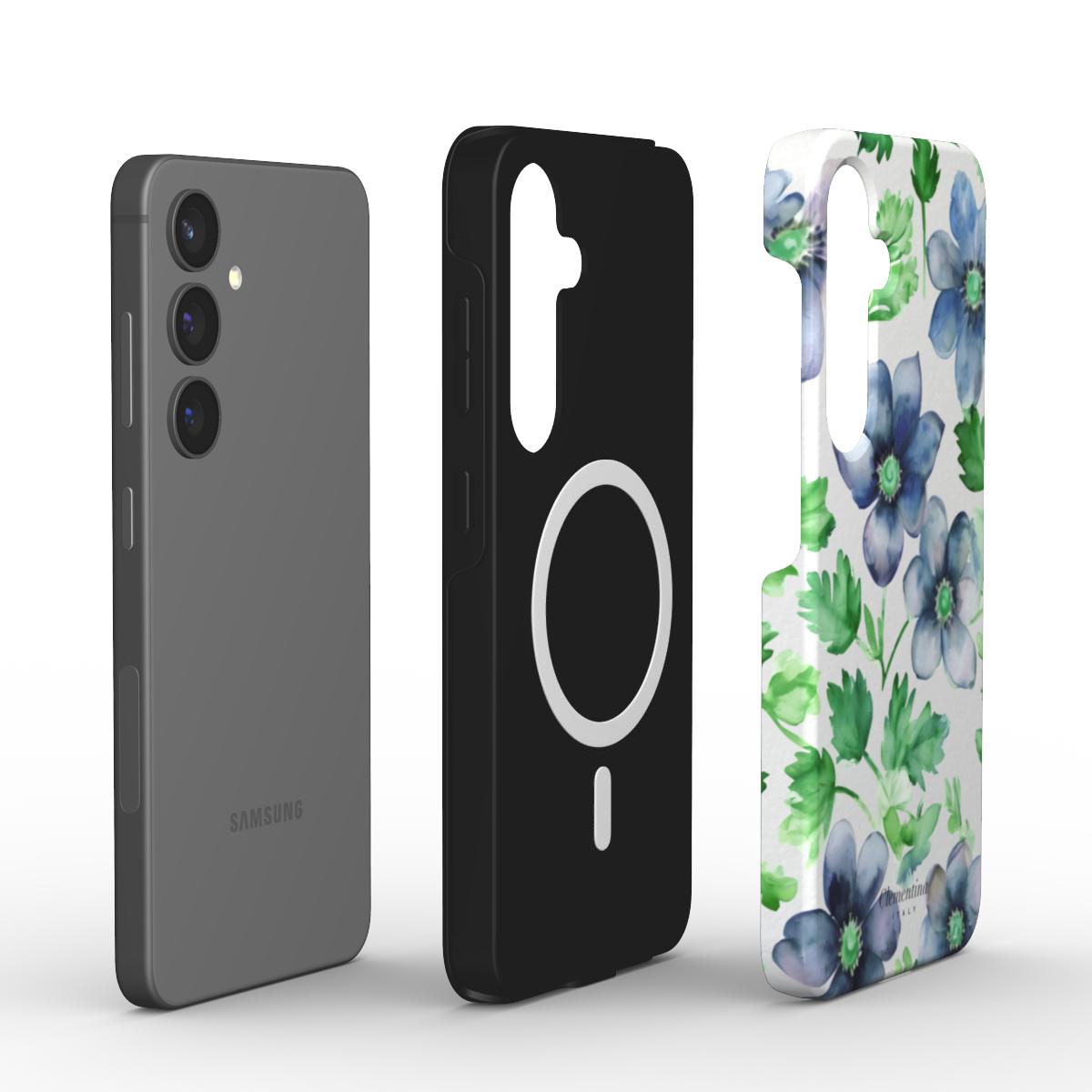 Anemone Hepatica Magnetic Tough Phone Case