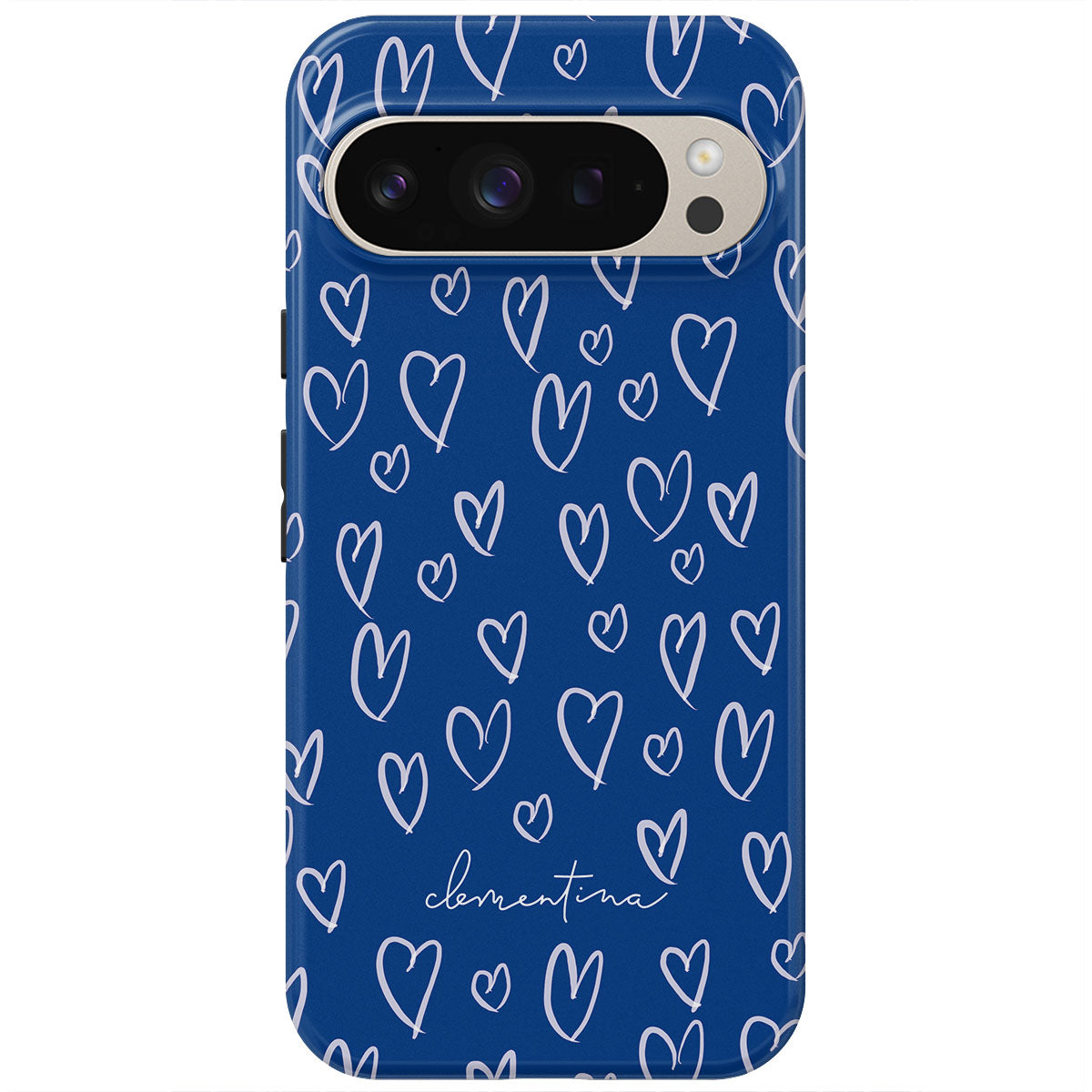 Blue Hearts Magnetic Tough Phone Case