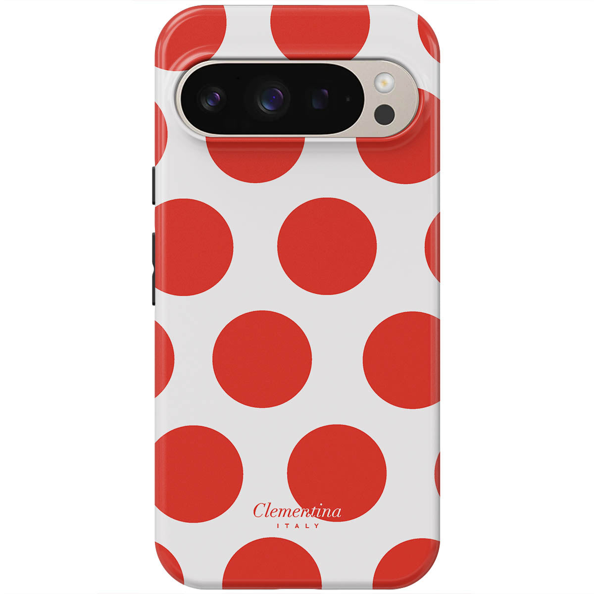Red Polka Dots Magnetic Tough Phone Case