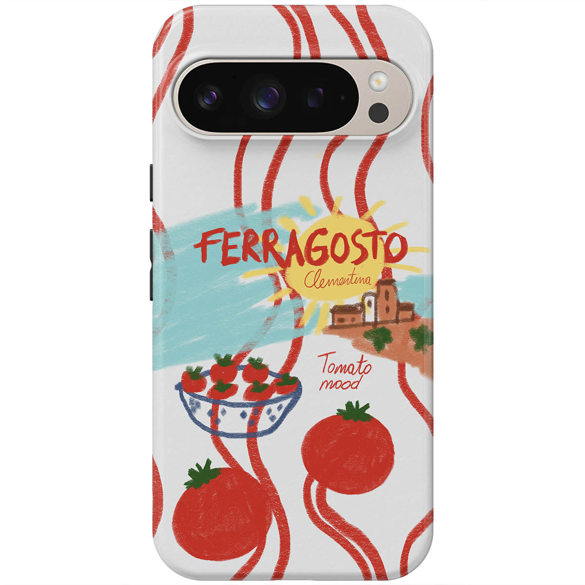 Tomato Season Magnetic Tough Phone Case
