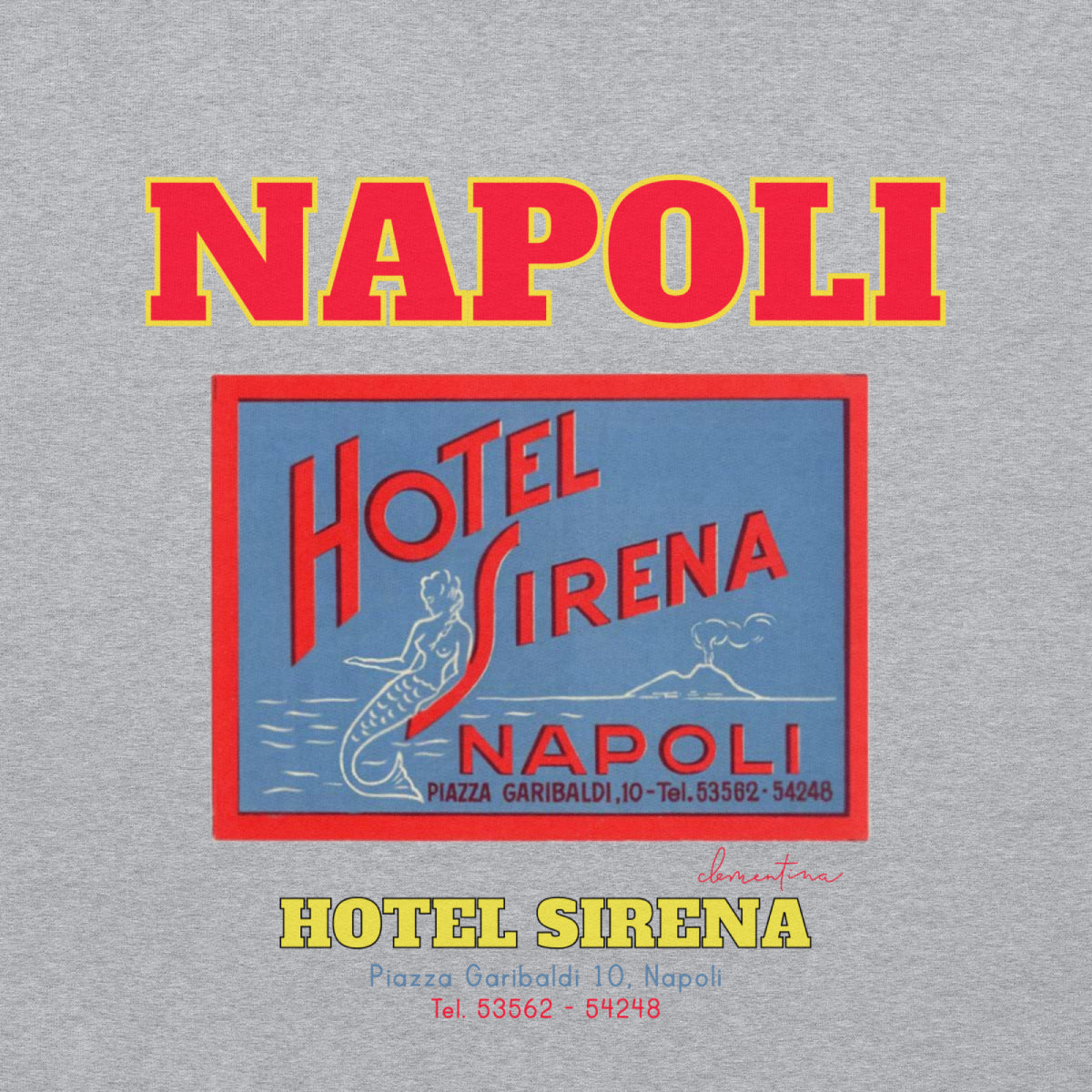 Napoli Uniseksowa Bluza