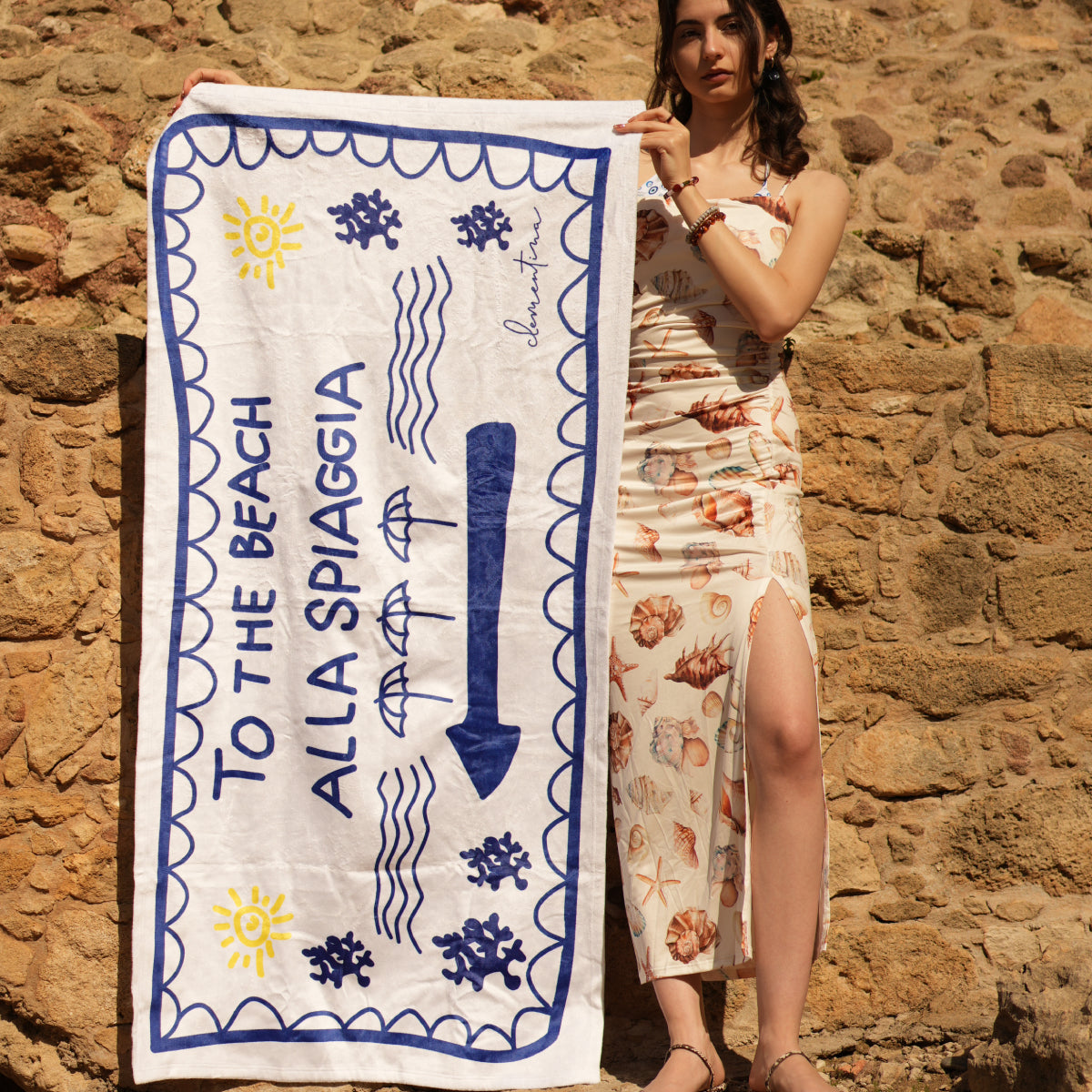 Alla Spiaggia Beach Blanket / Towel