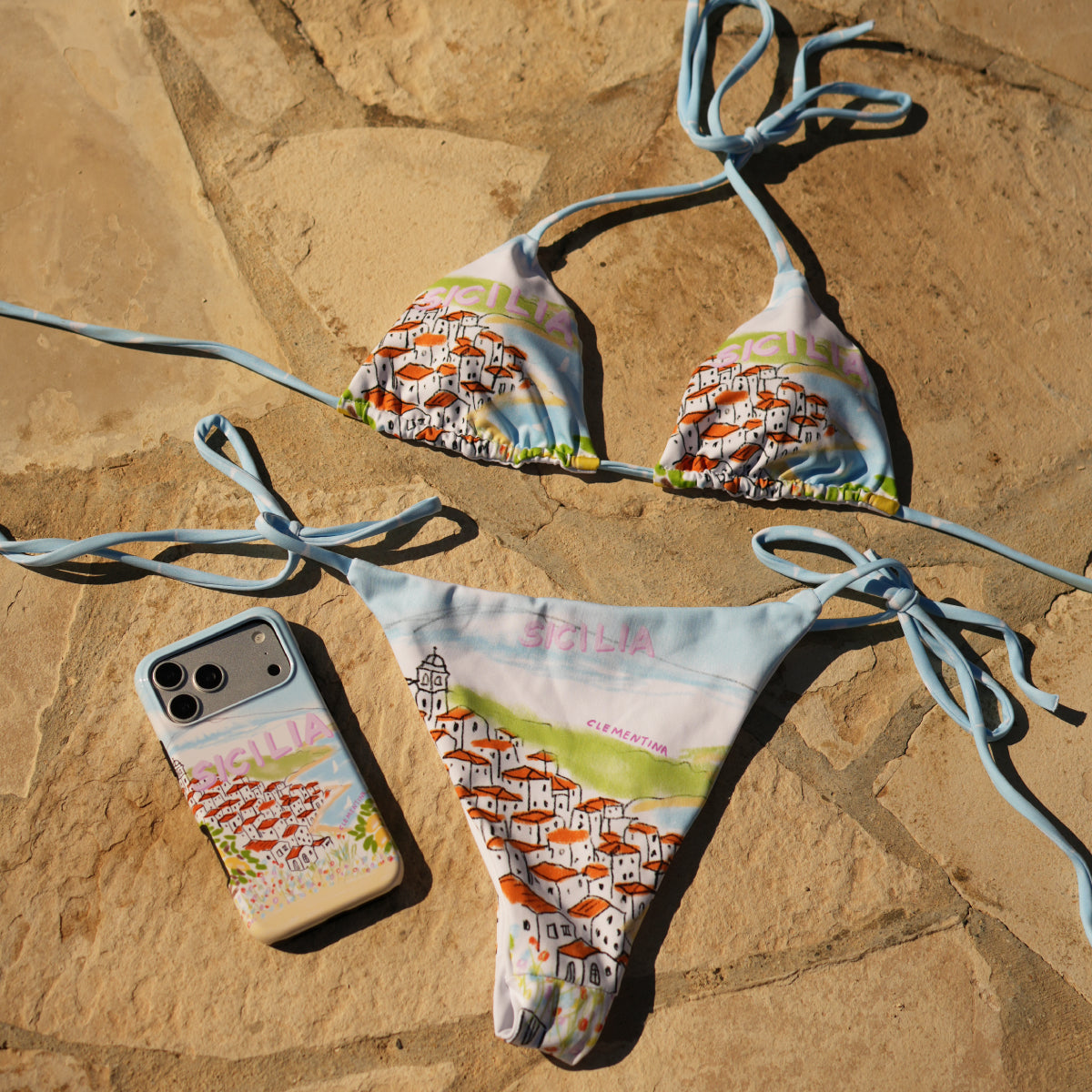 Sicilia bikini top