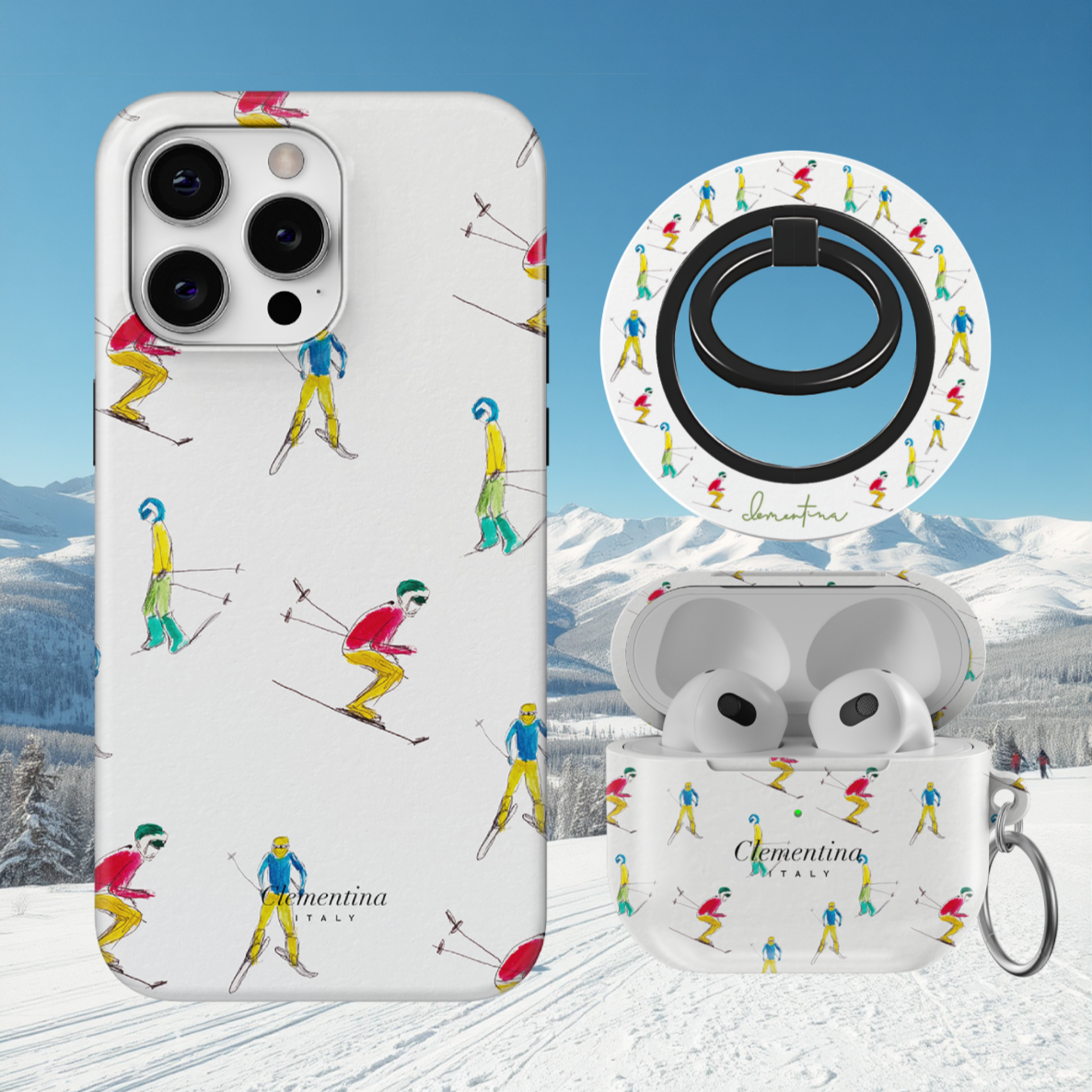 Skiers Ring Holder