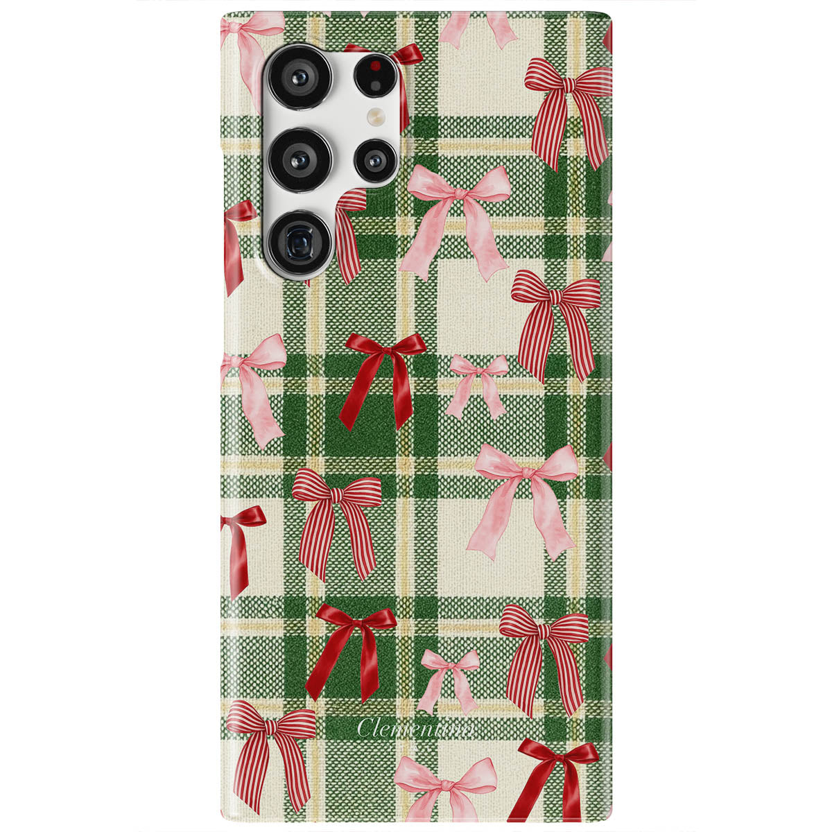 Tartan and Bows Magnetic Tough Phone Case