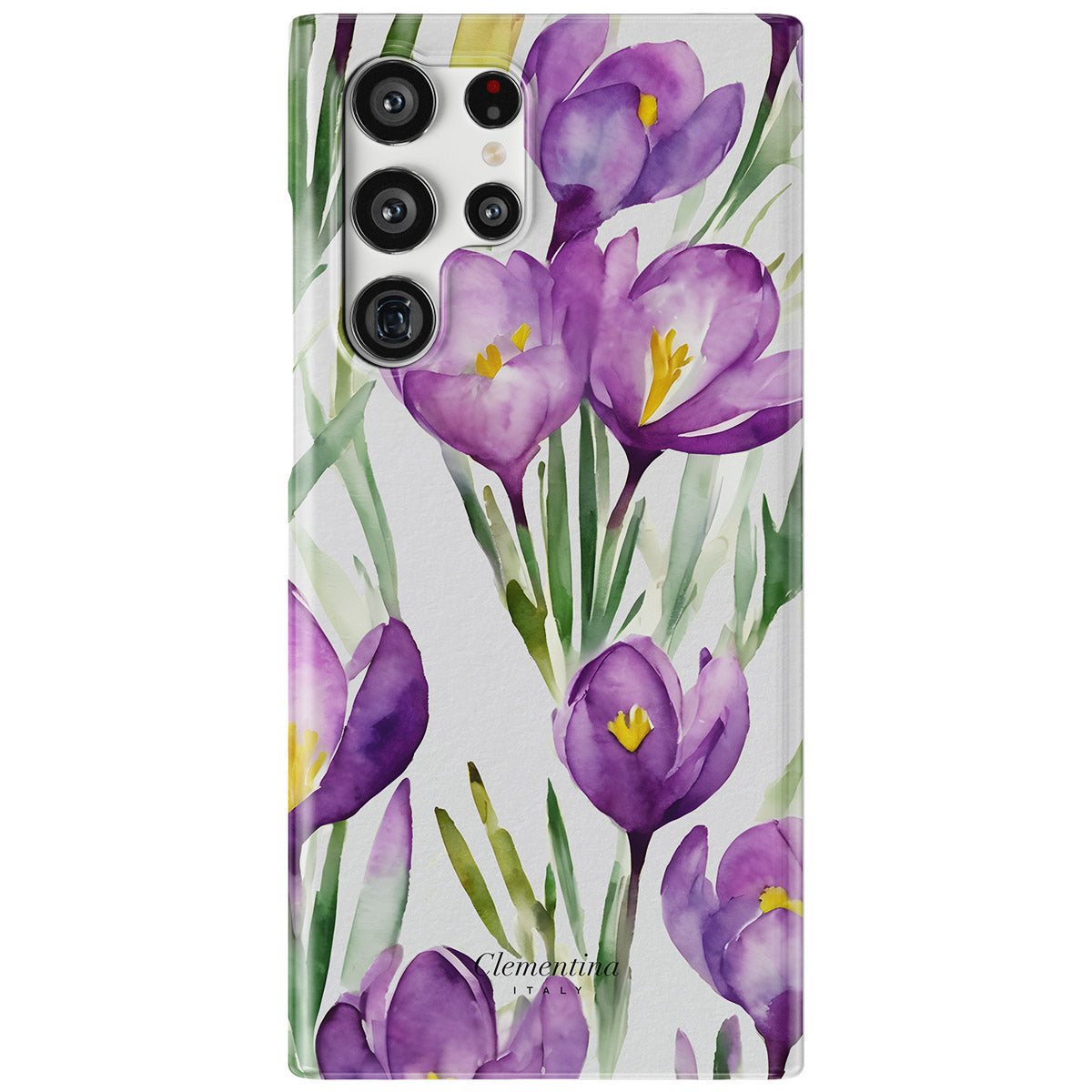 Crocus Snap Case