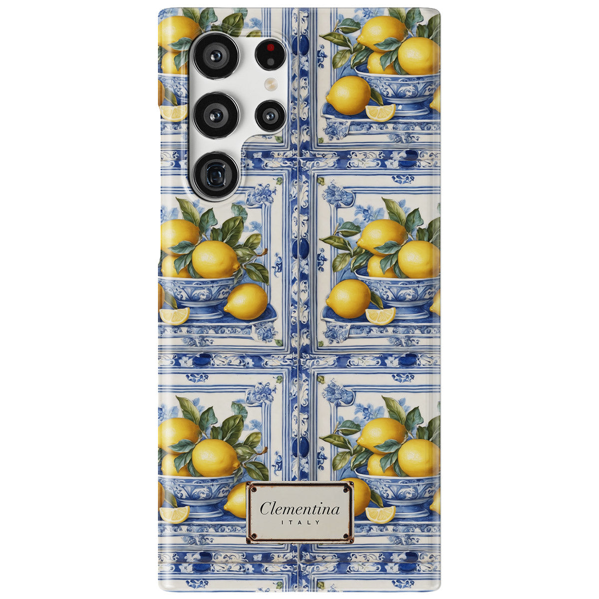 Lemon Majolica Magnetic Tough Phone Case