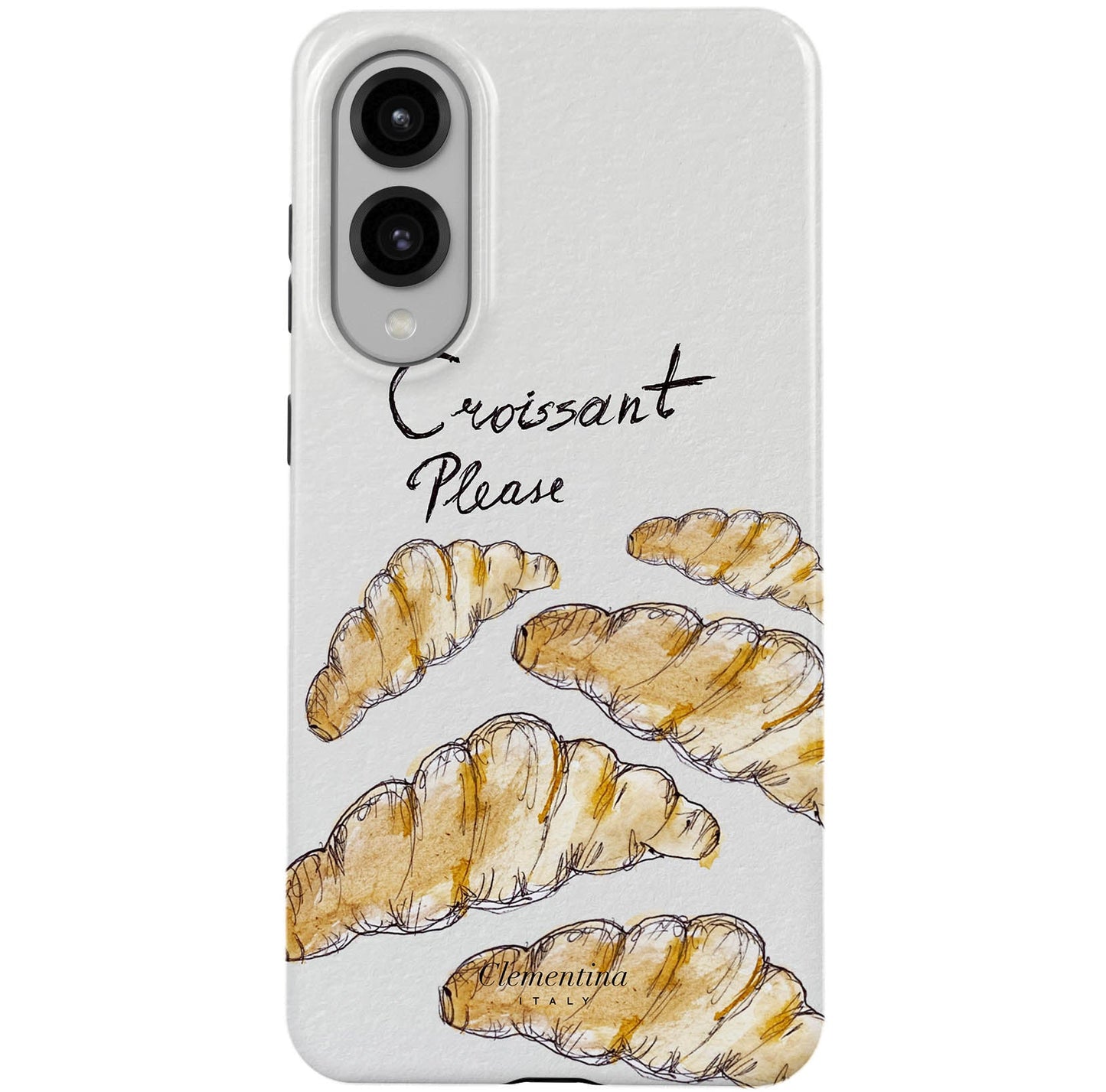Croissant Please Tough Case