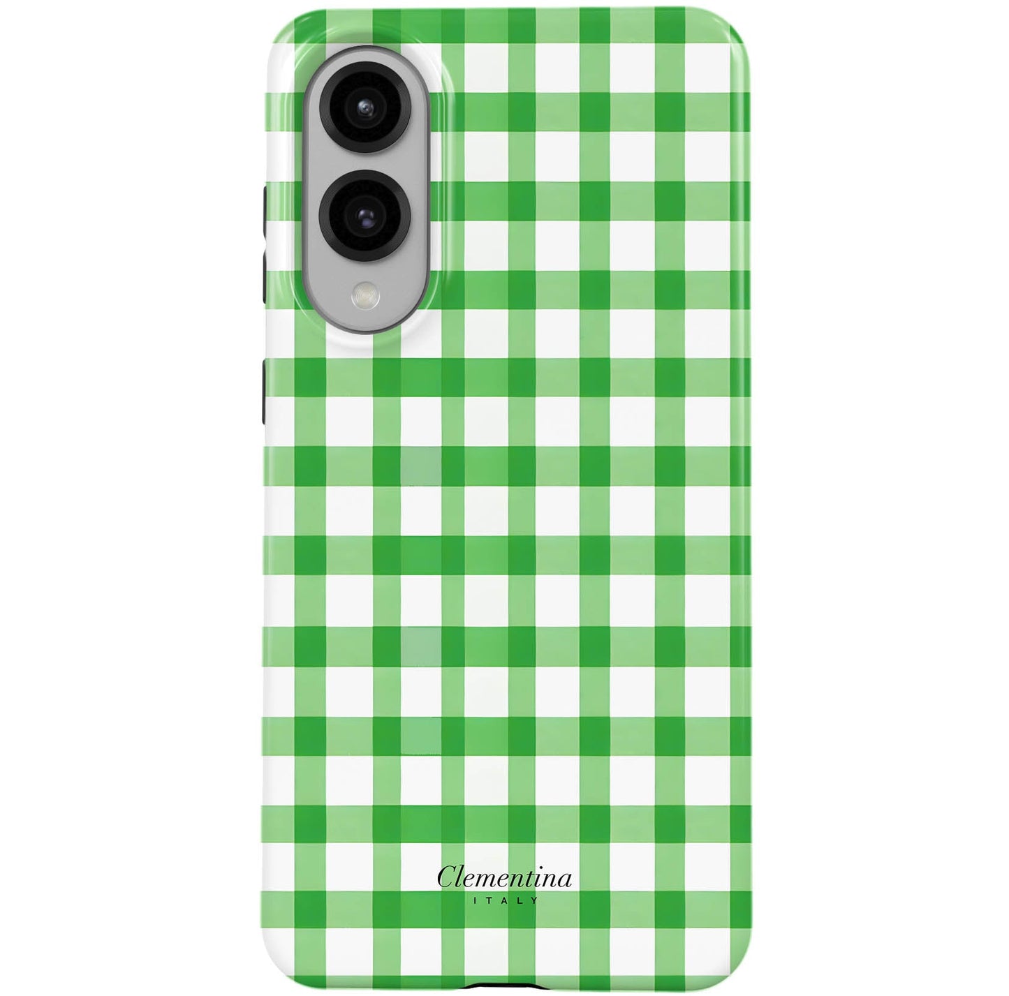Green Gingham Tough Case