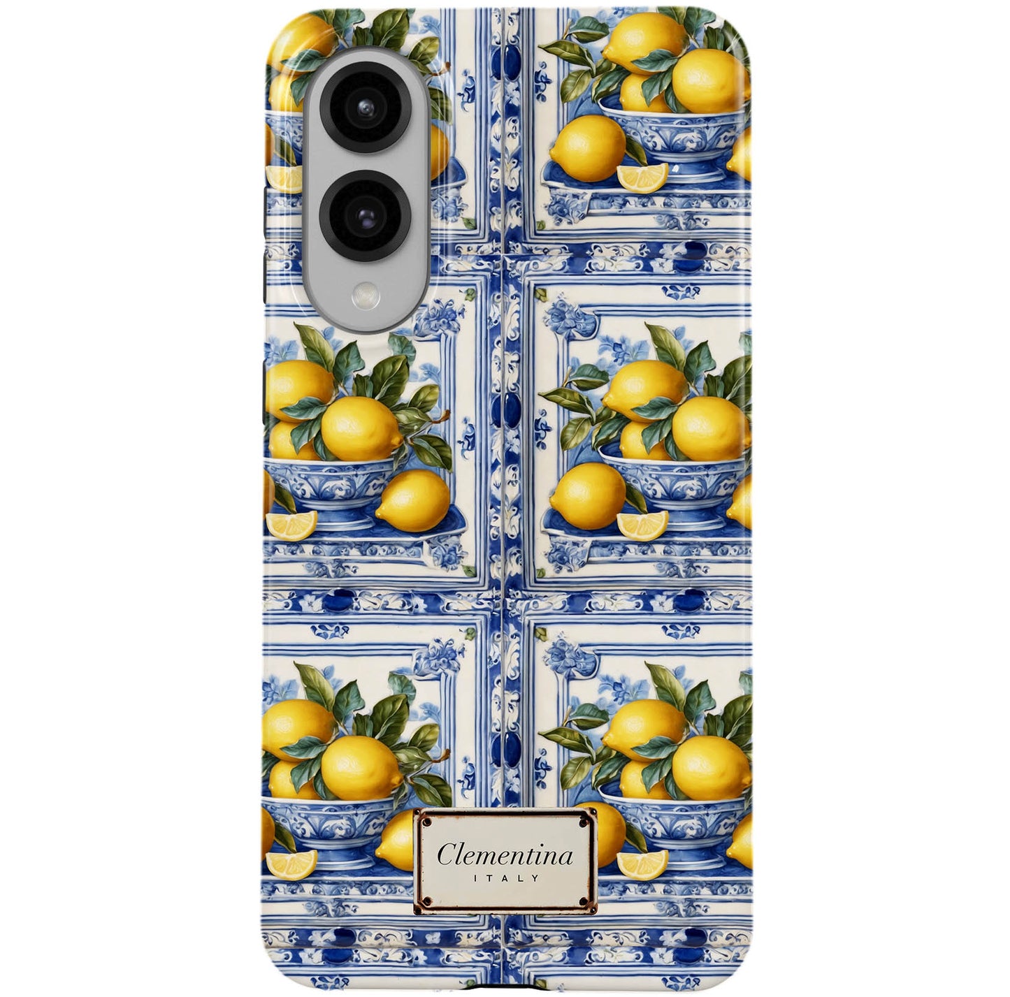 Lemon Majolica Tough Case