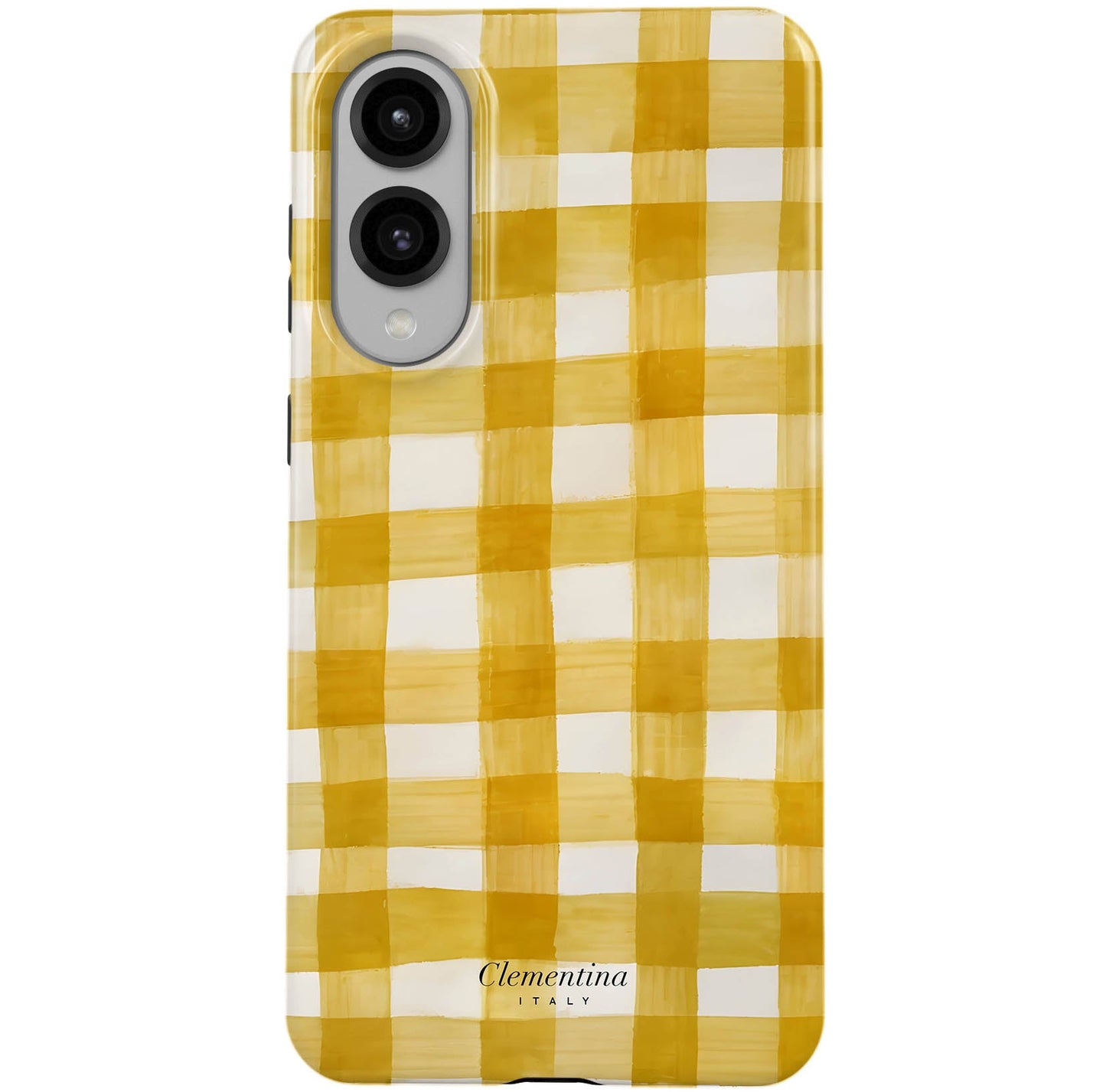 Yellow Gingham Tough Case