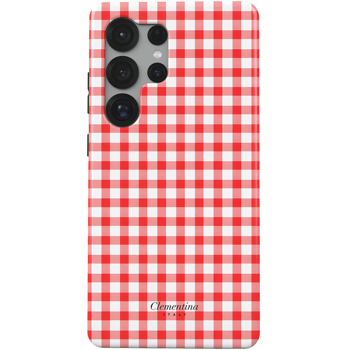 Red Gingham Tough Case