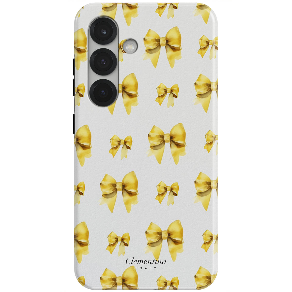 Yellow Bows Snap Case