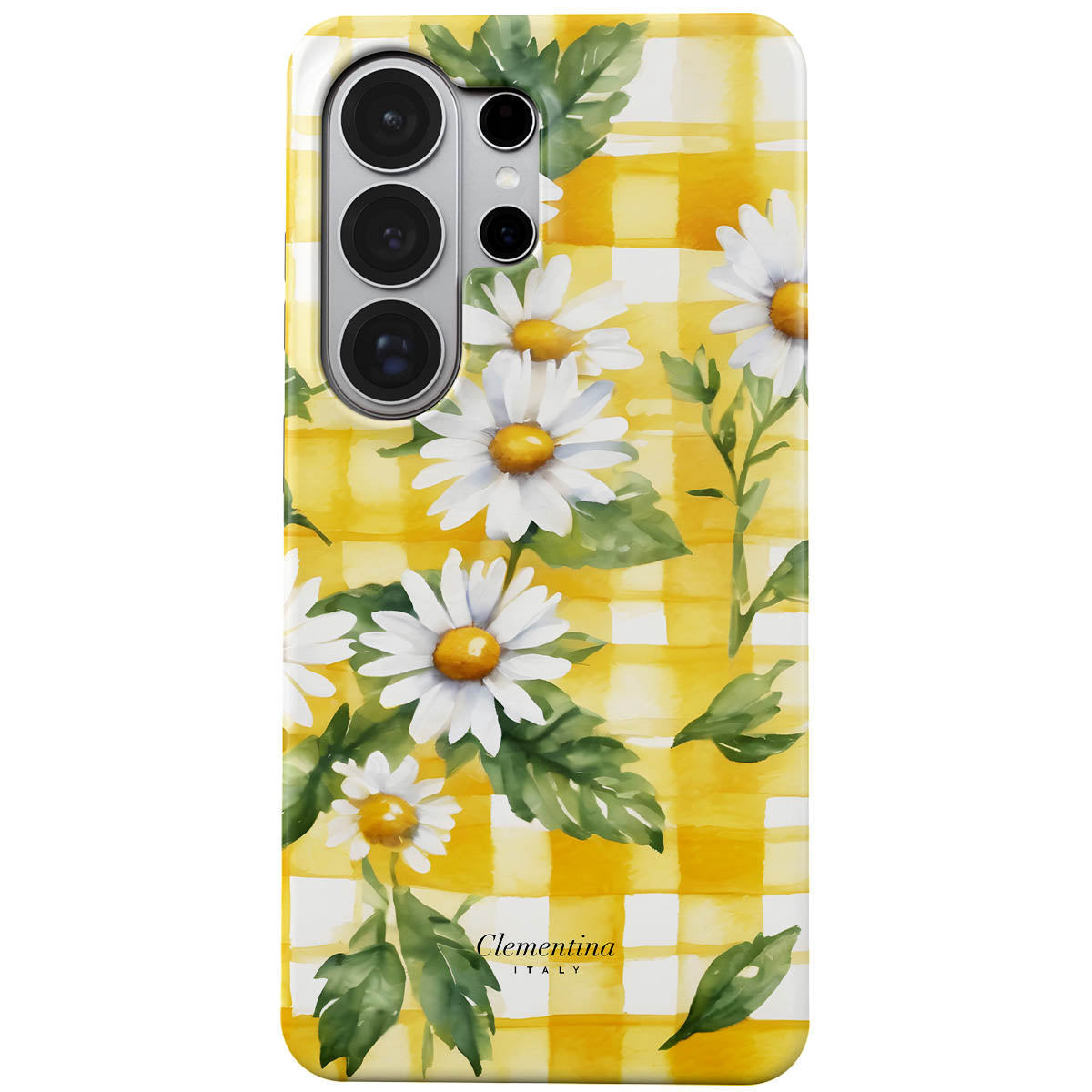 Gingham and Daisy Magnetic Tough Phone Case