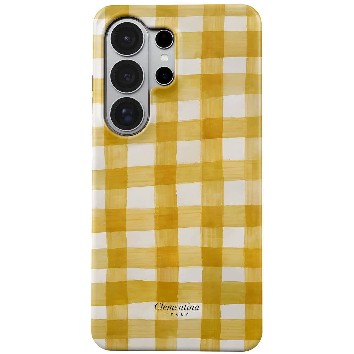 Yellow Gingham Tough Case