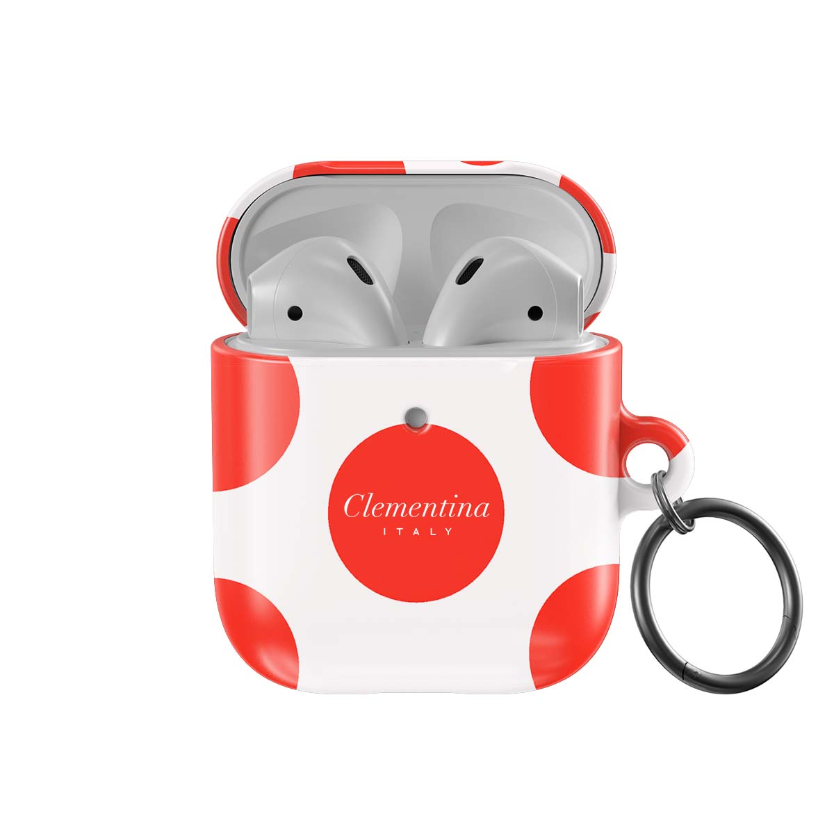 Red Dots Apple AirPods 1 / 2 Case