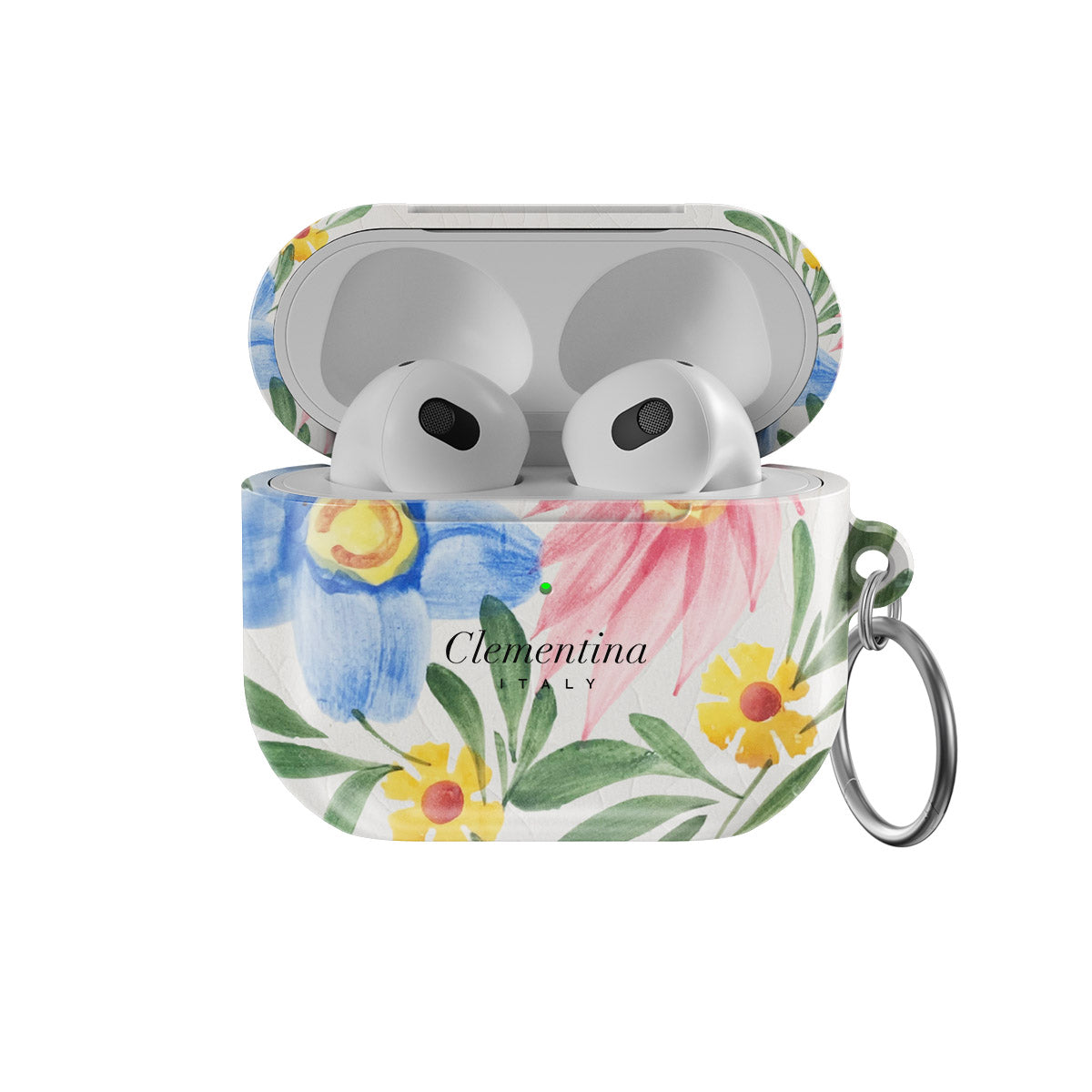 1940s Flower Apple AirPods 4 Case