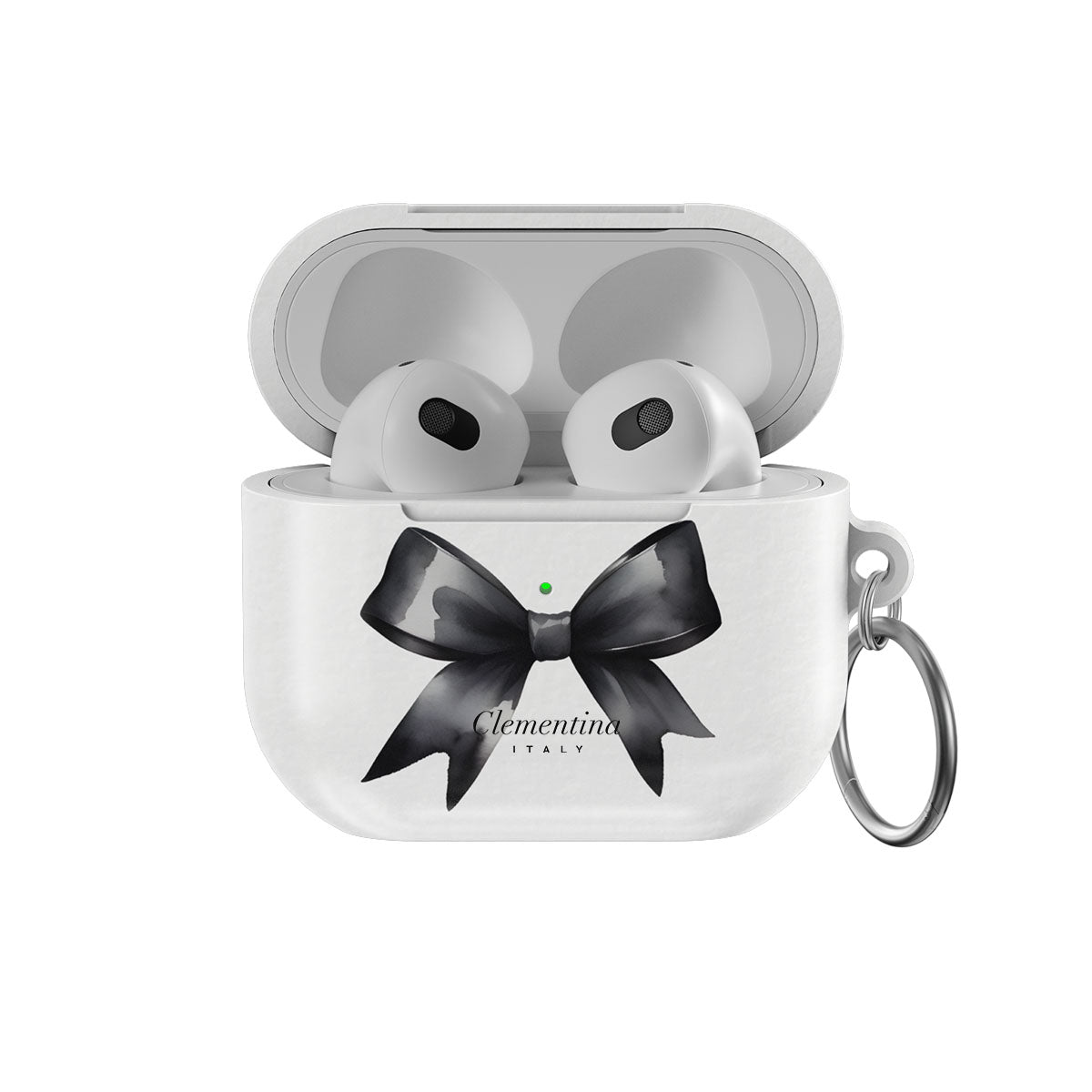 Black Bow Apple AirPods 4 Case