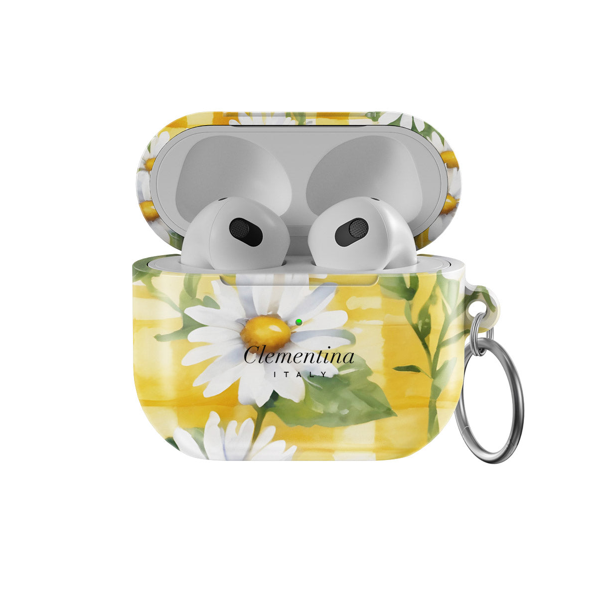 Gingham and Daisy Apple AirPods 4 Case