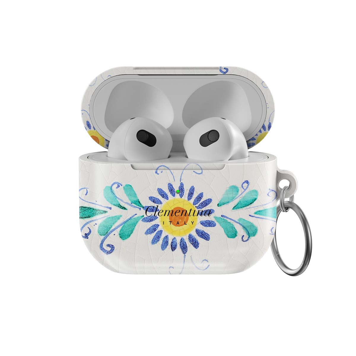 Majolica Flower Apple AirPods 4 Case