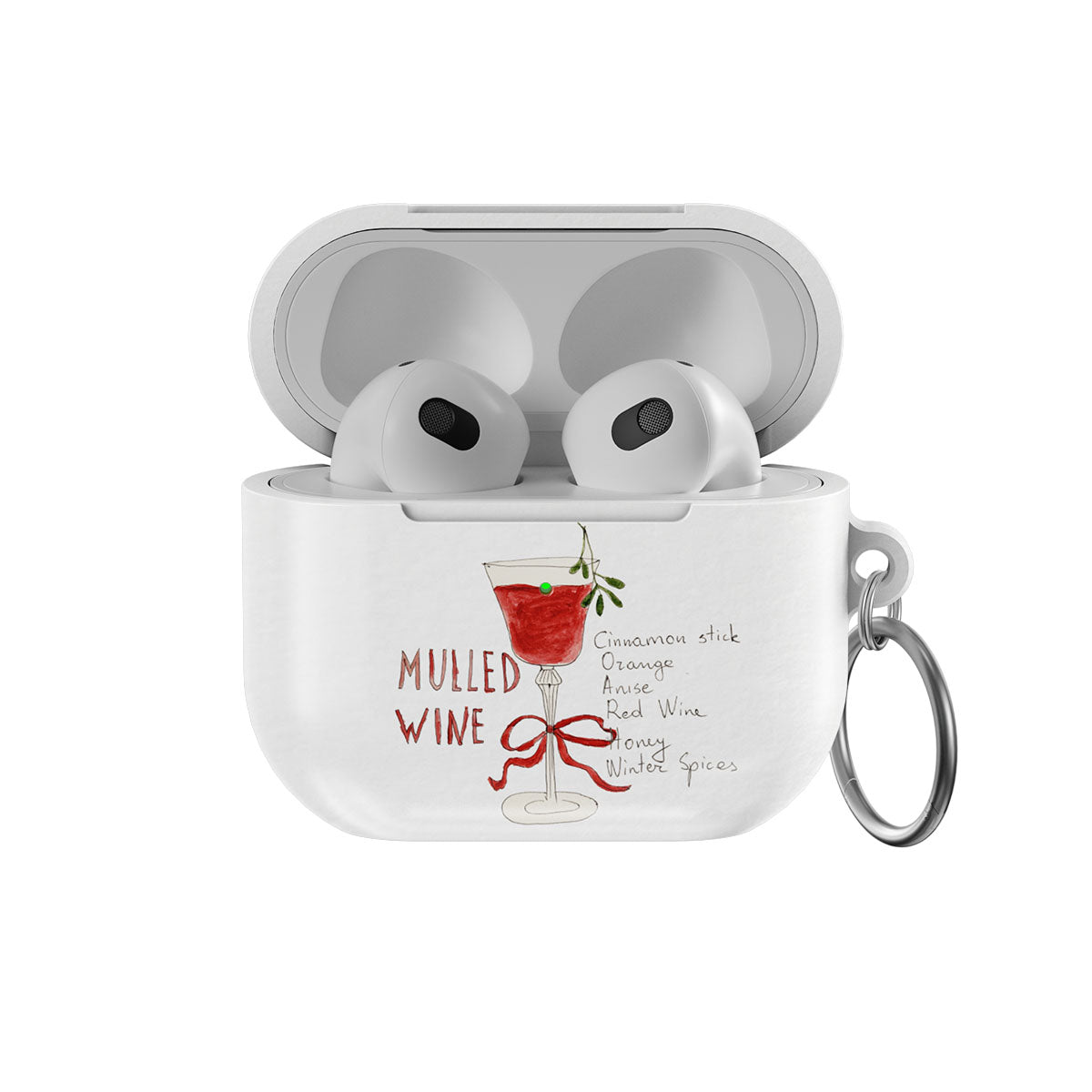 Mulled Wine Apple AirPods 4 Case