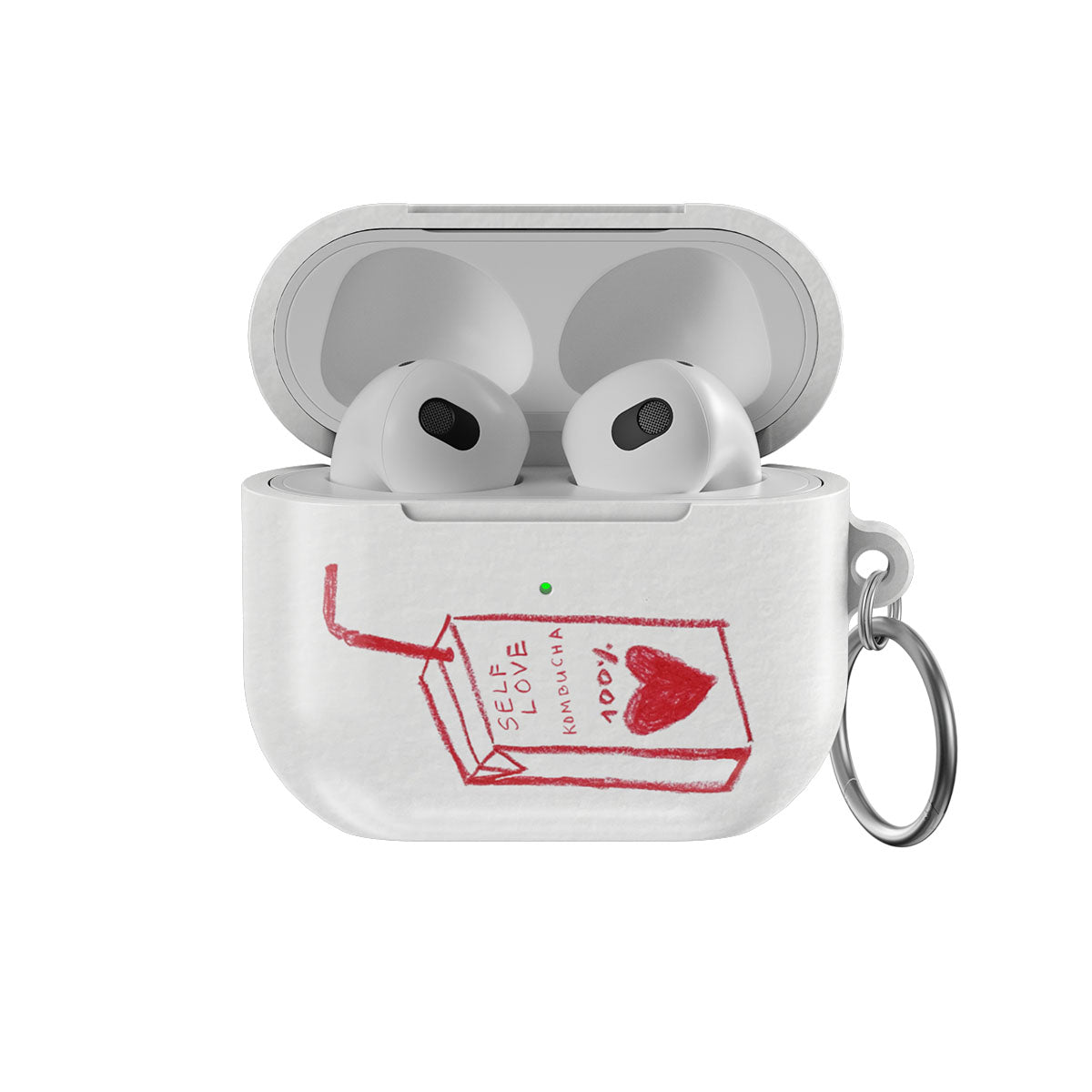 Self Love Kombucha Apple AirPods 4 Case