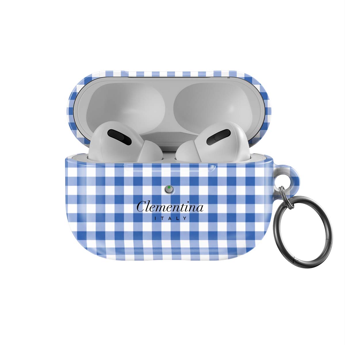 Blue Gingham Apple AirPods Pro