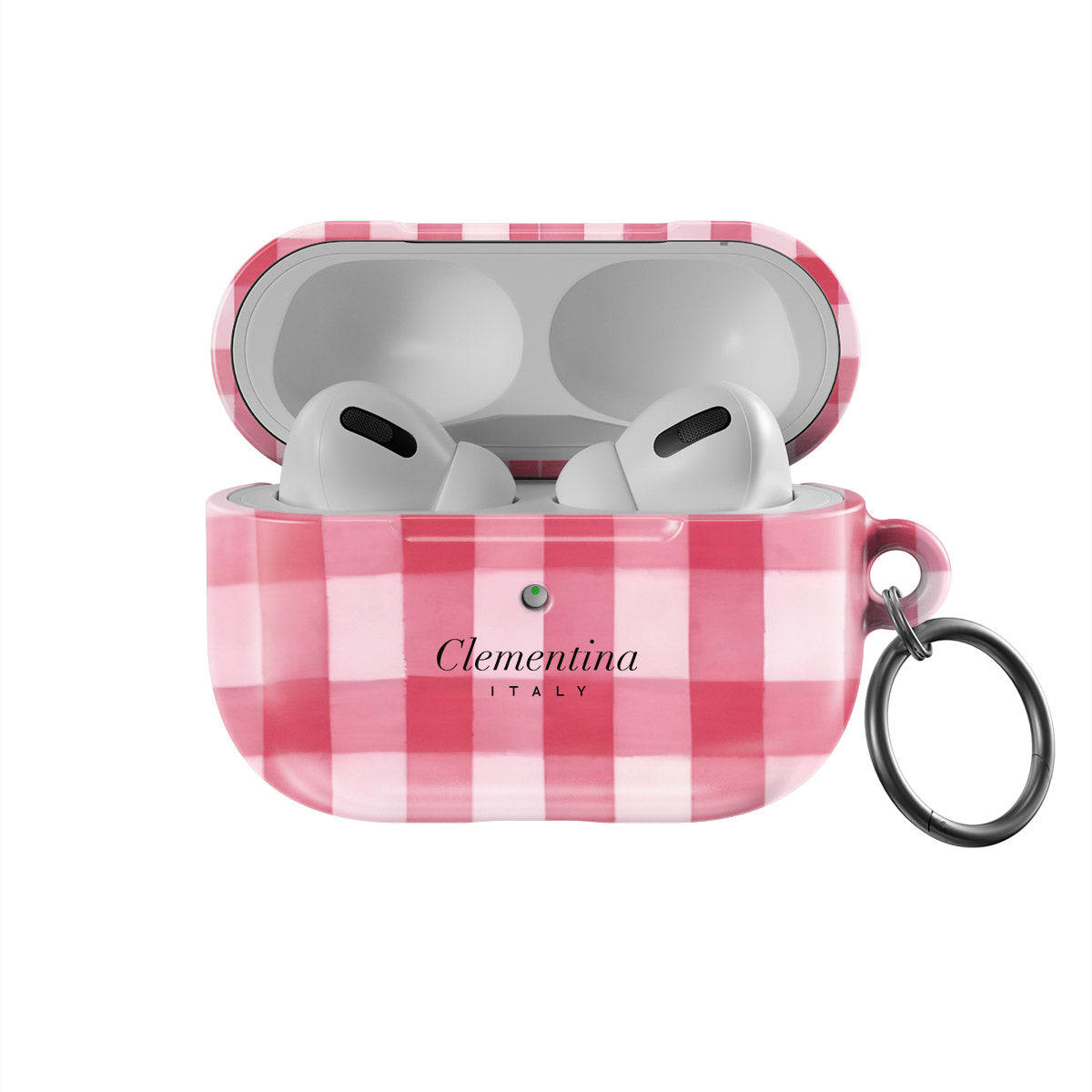 Pink Gingham Apple AirPods Pro 3
