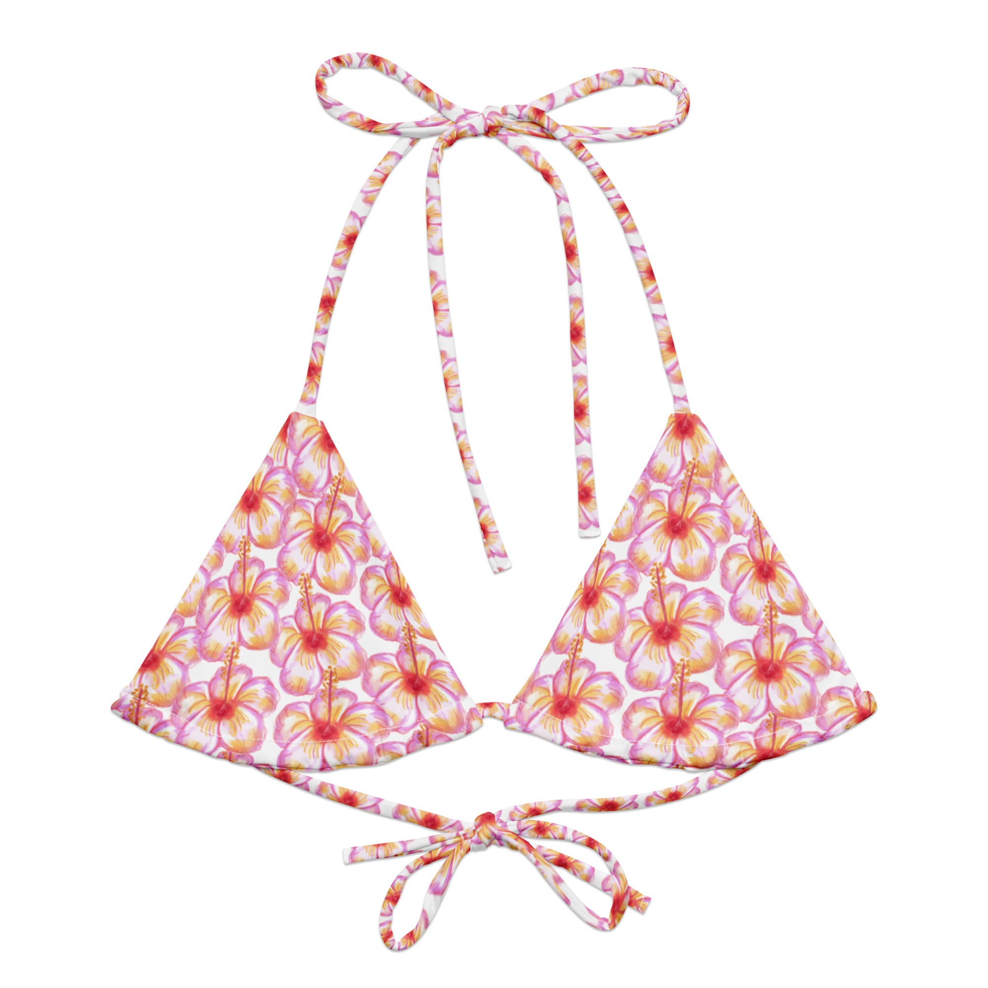 Ignara Bikini Top Hibiscus Heatwave