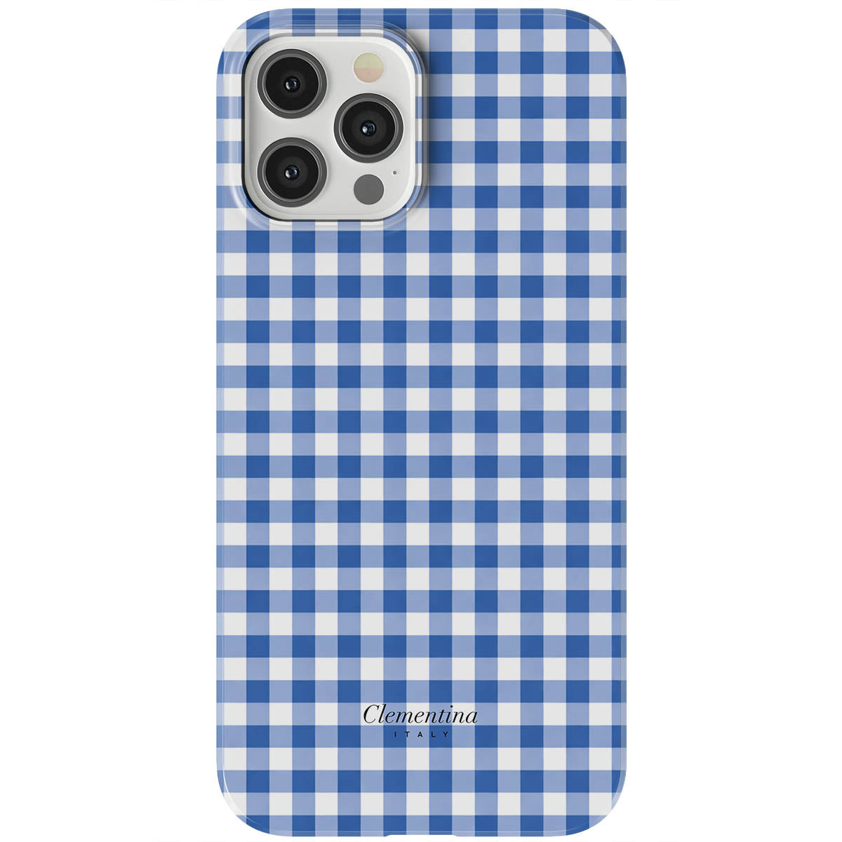 Blue Gingham Tough MagSafe Case