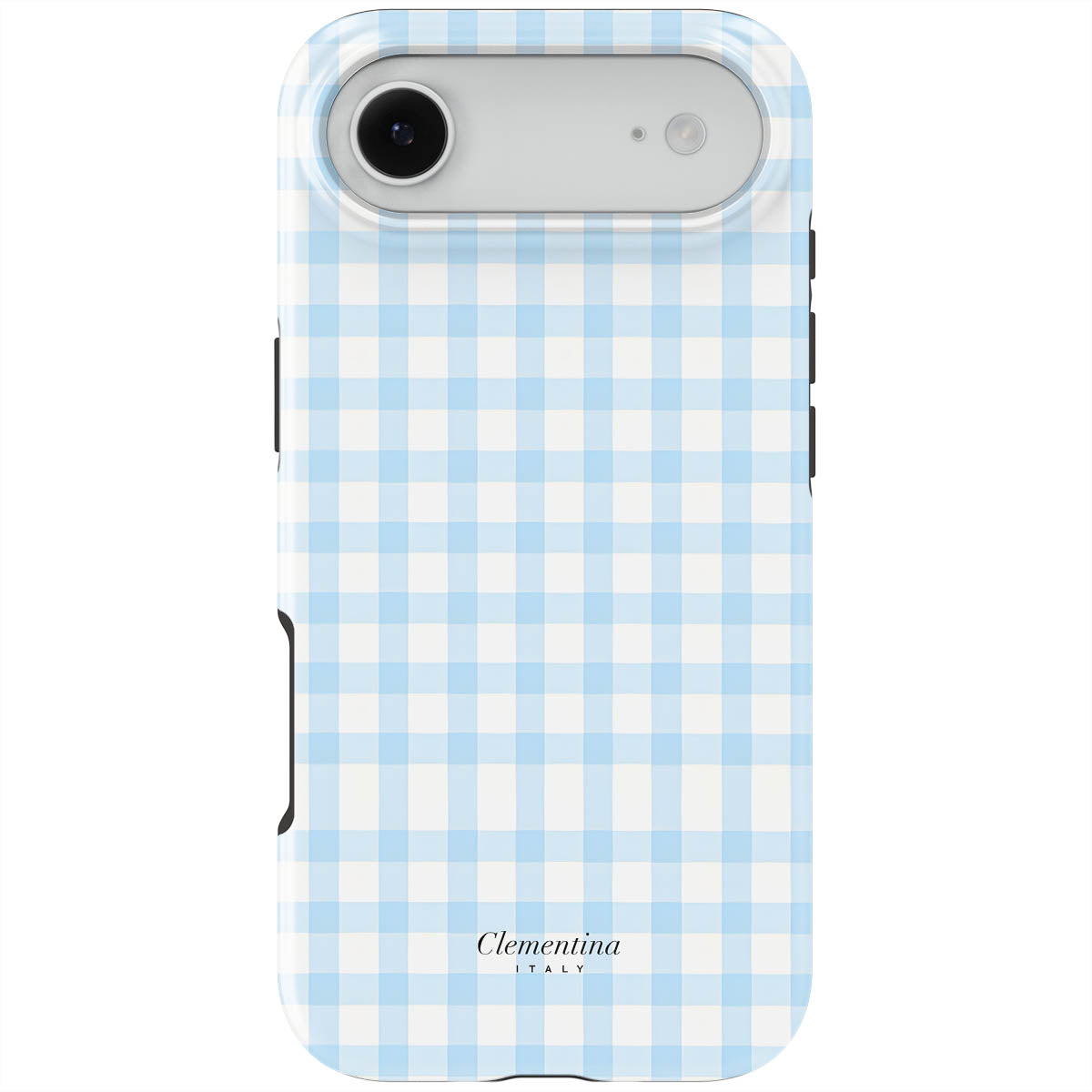 Baby Blue Gingham Tough Case
