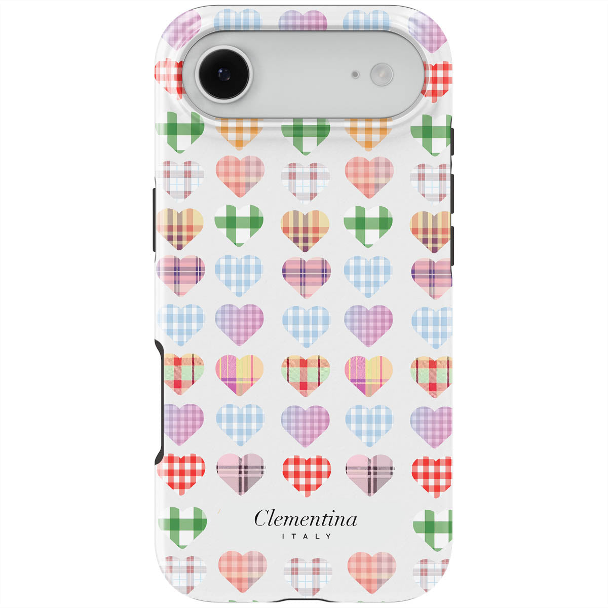 Checked Hearts Tough MagSafe Case