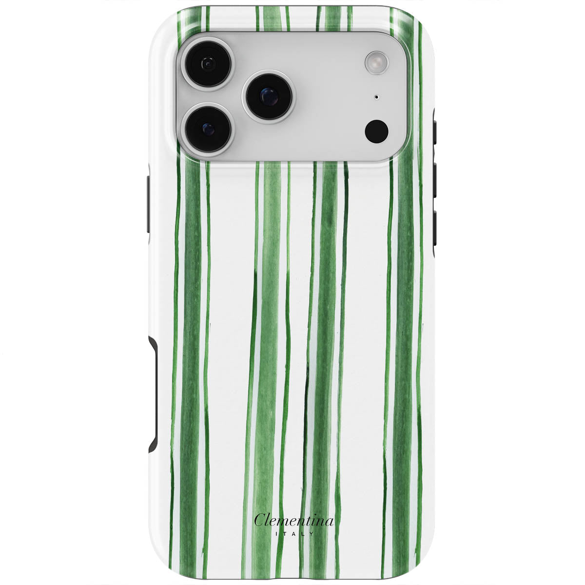Green Stripes Tough Case
