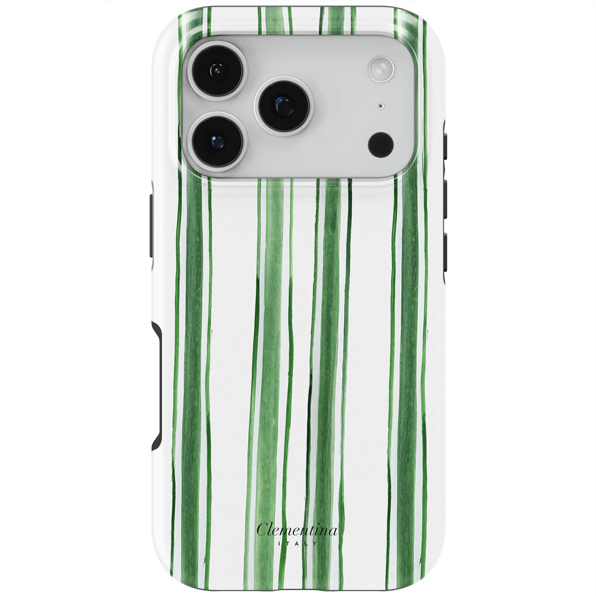 Green Stripes Tough Case