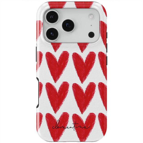 Hearts Tough Case
