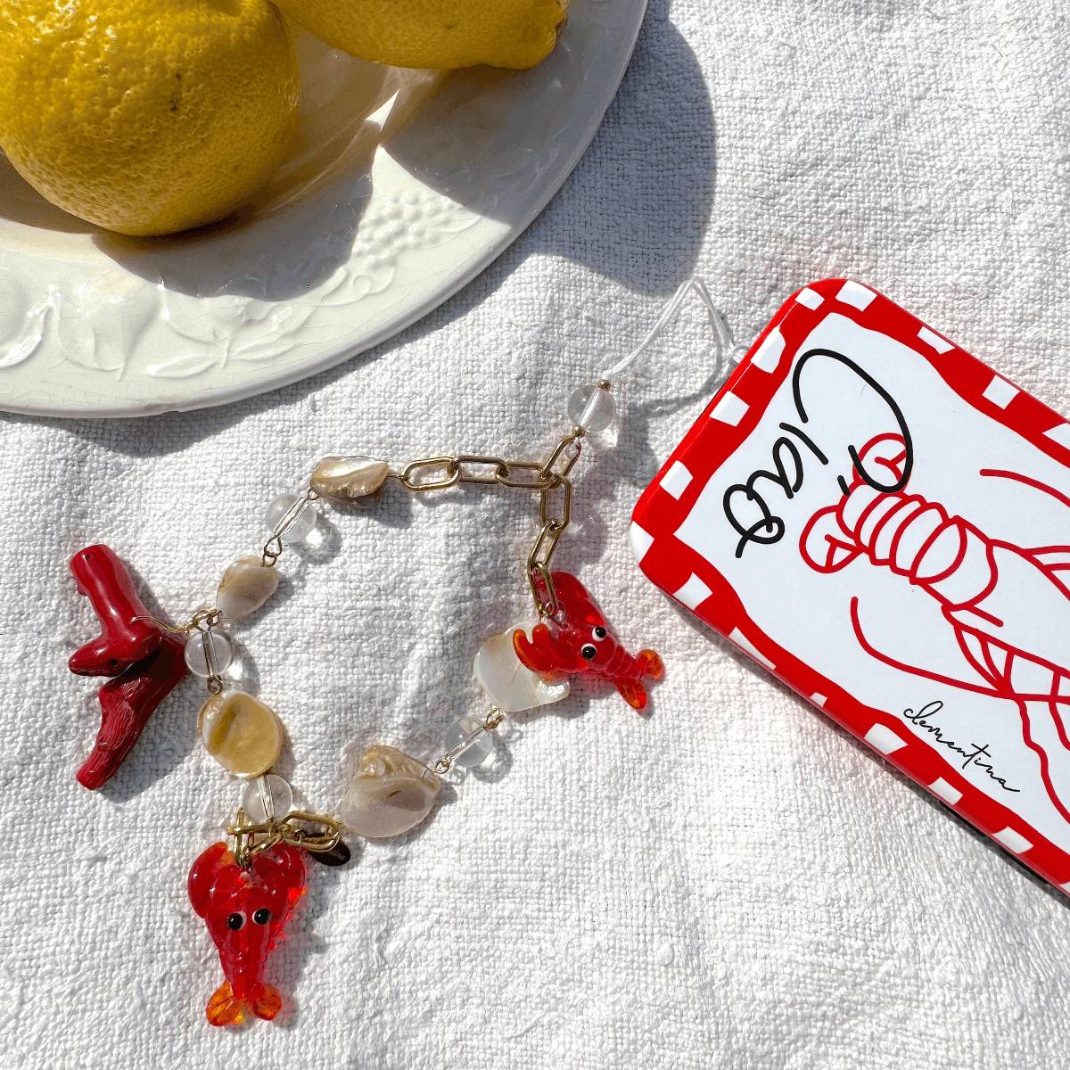 Lobster - Phone charm