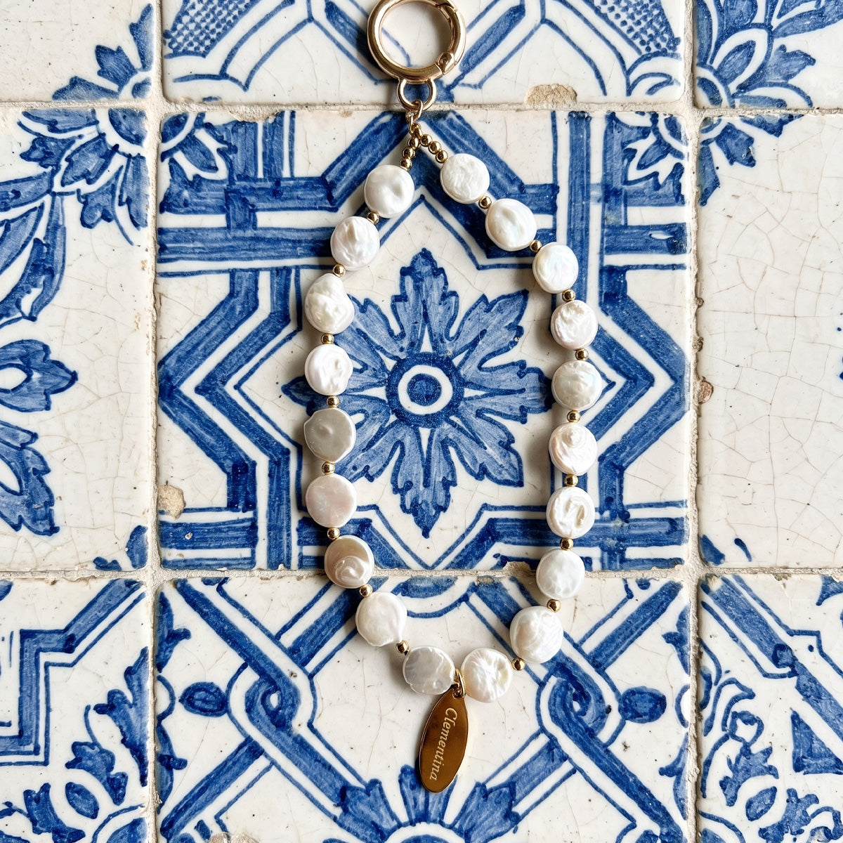 Freshwater Pearl - Phone charm