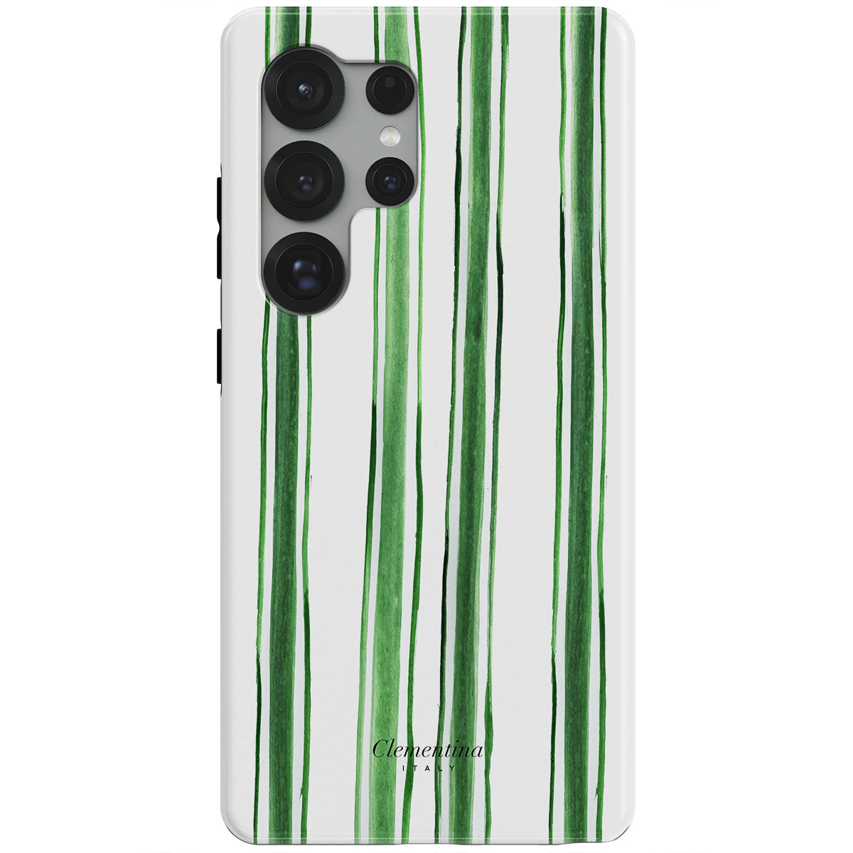 Green Stripes Tough Case