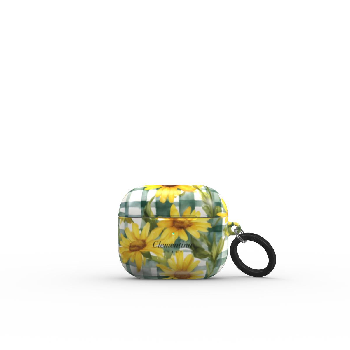 Gingham and Flowers Apple AirPods 3 Case