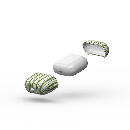 Green Stripes Apple AirPods 1 / 2 Case