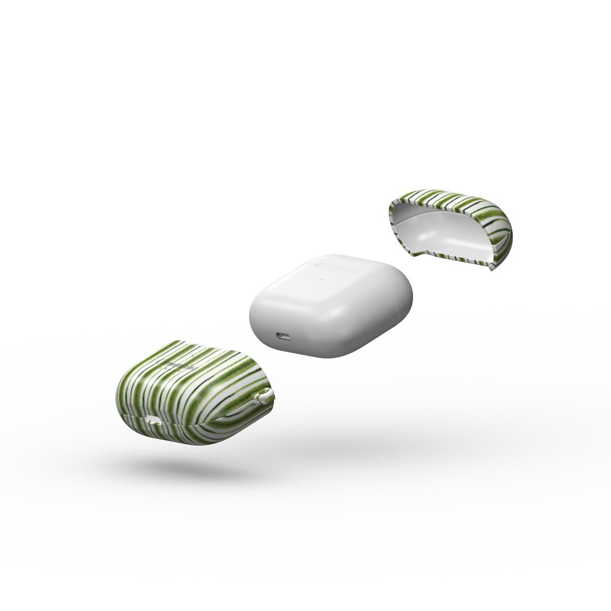 Green Stripes Apple AirPods 3 Case