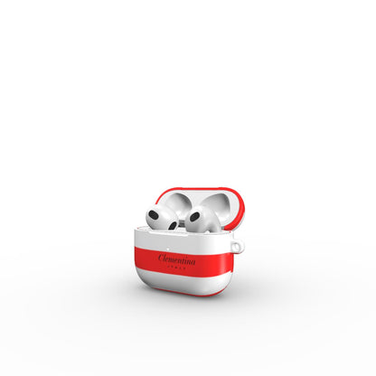 Festive Stripes Apple AirPods Pro Case