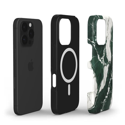 Green Marble Tough MagSafe Case