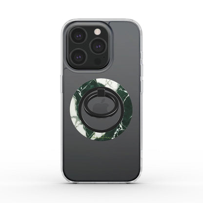 Green Marble Ring Holder