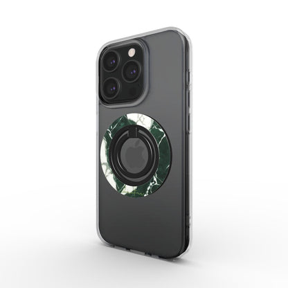 Green Marble Ring Holder